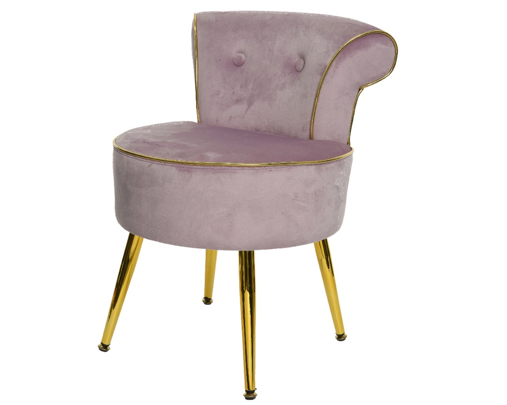 *** CHAIR POLYESTER VELVET 367500