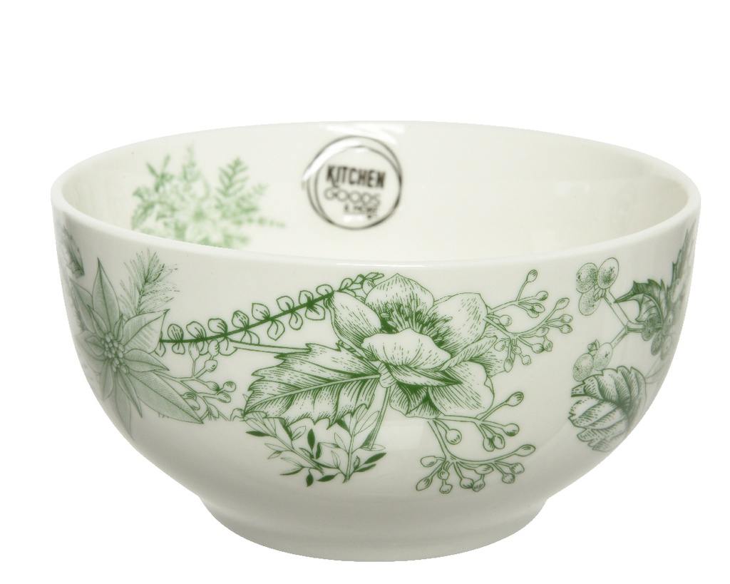 *** BOWL PORCELAIN 608190