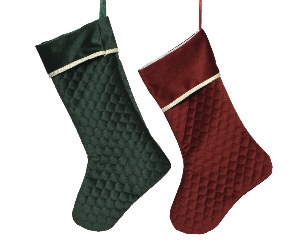 *** STOCKING POLYESTER VELVET 644791