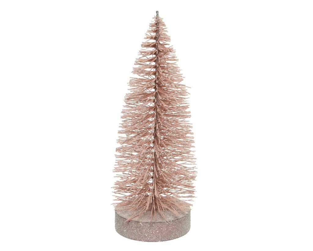 *** MINI SAPIN PAILLETÉ ROSE 680354