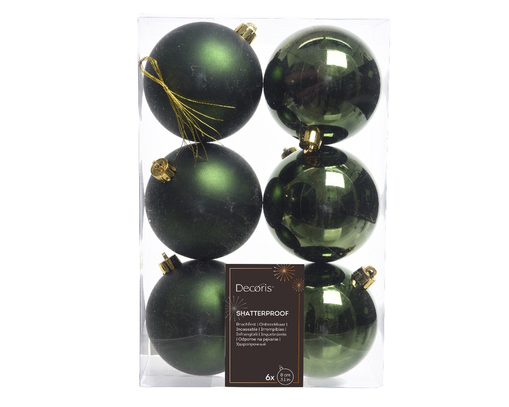 BAUBLES SHATTERPROOF dia8cm