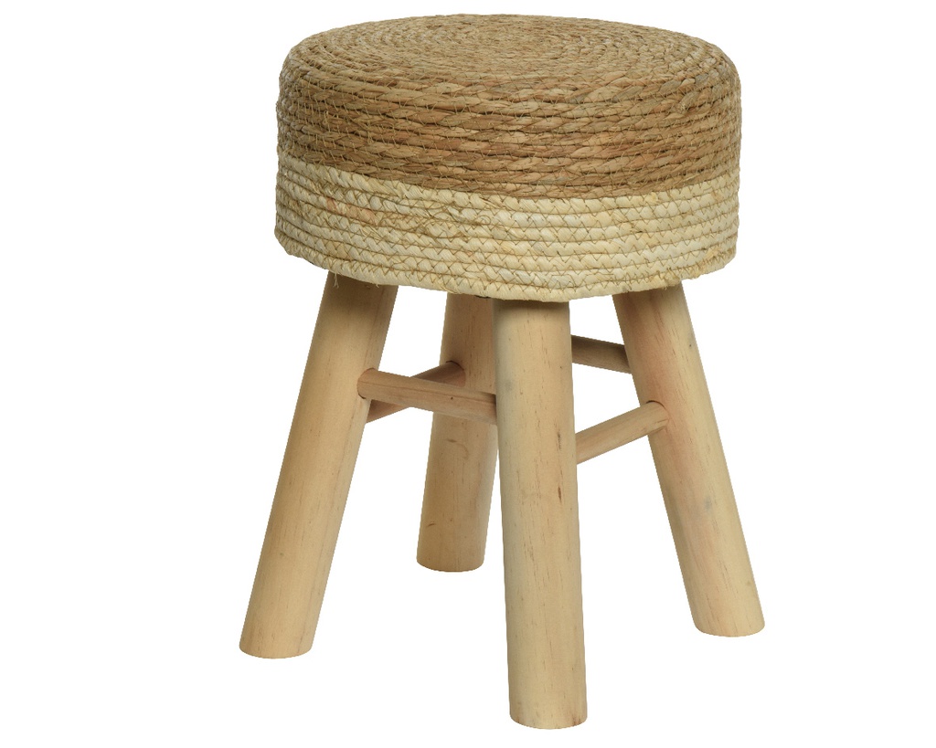 ***STOOL SEA GRASS dia29-H40cm