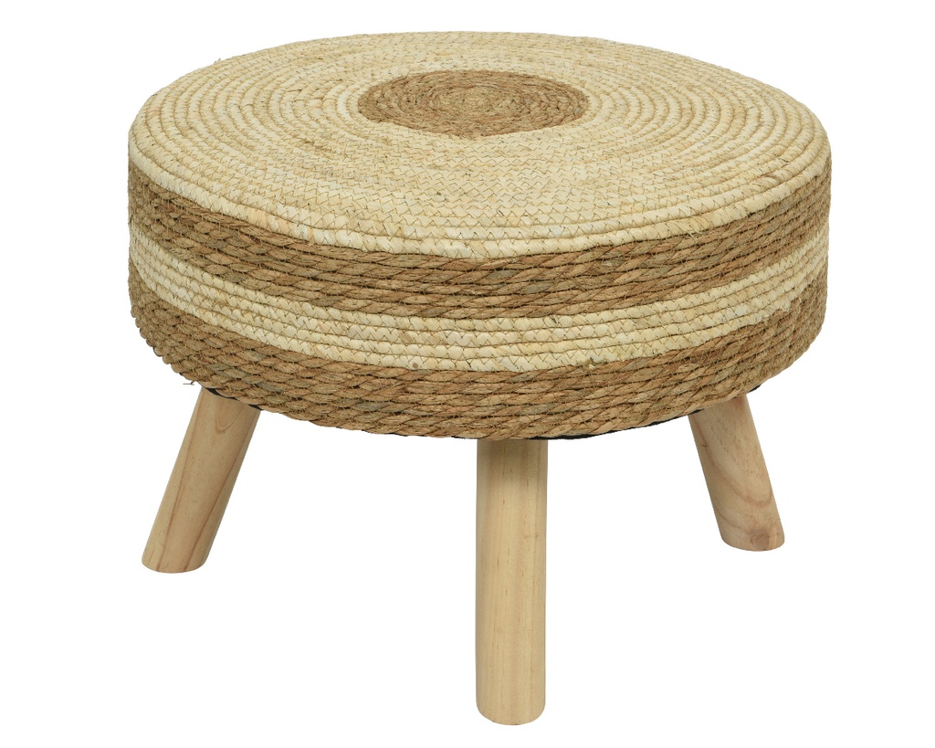 ***DECO TABLE SEA GRASS dia35-H35cm