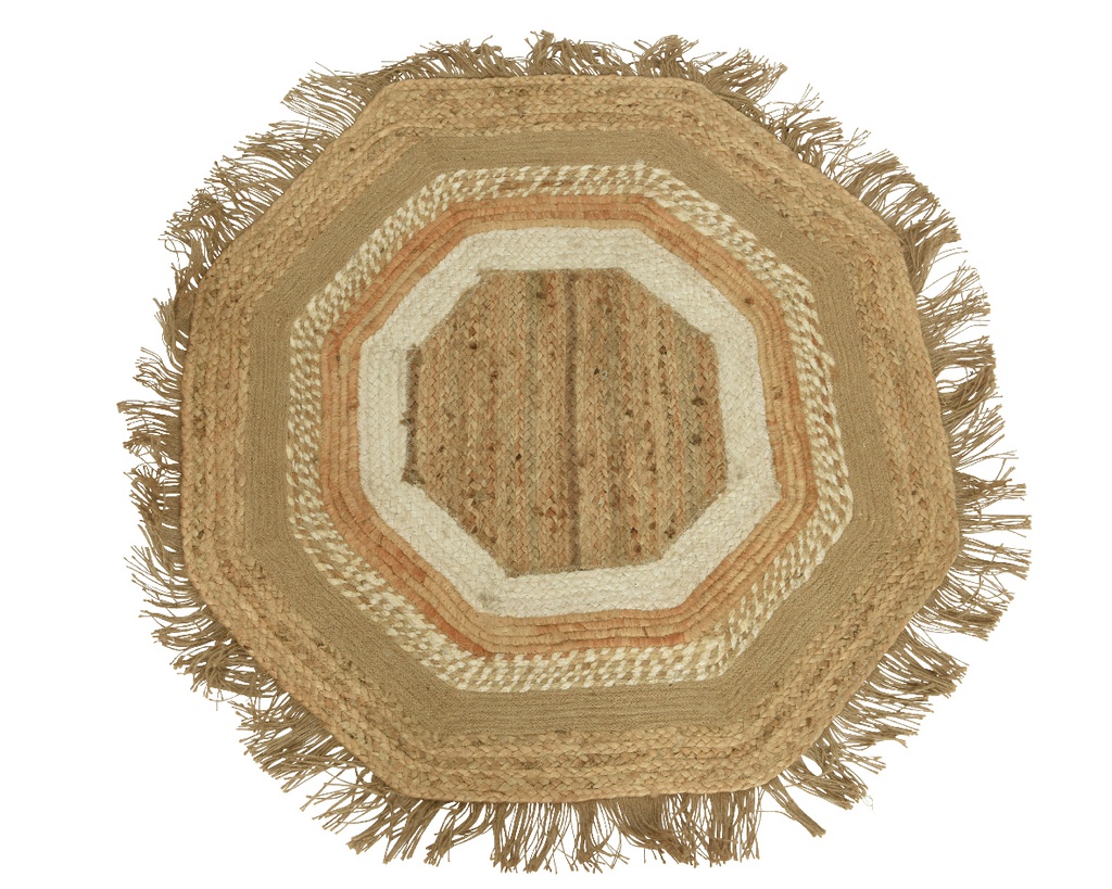 ***RUG JUTE L90-W90-H0.50cm