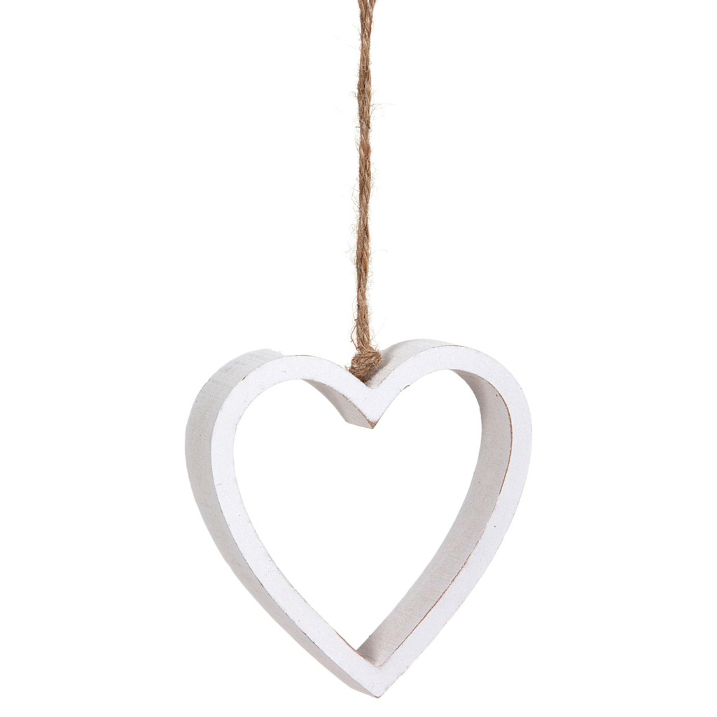 ***WOOD HEART CM10X10X2 WHITE