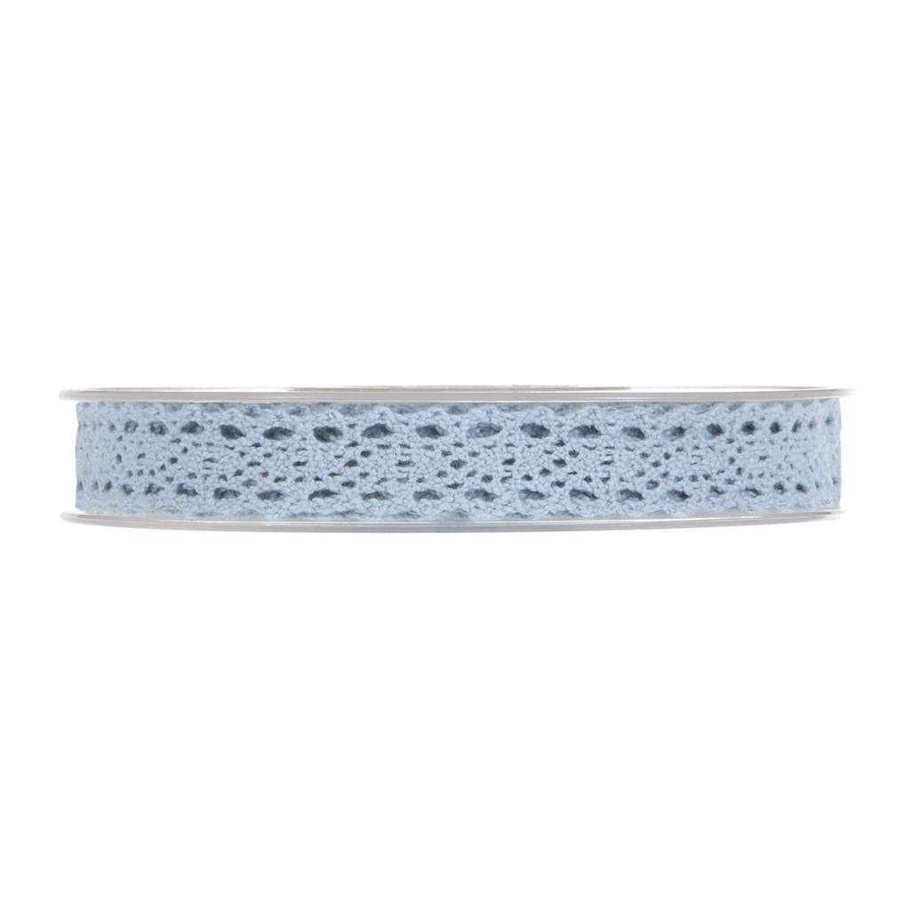 ***SMALL LACE MM15X10MT SKY-BLUE