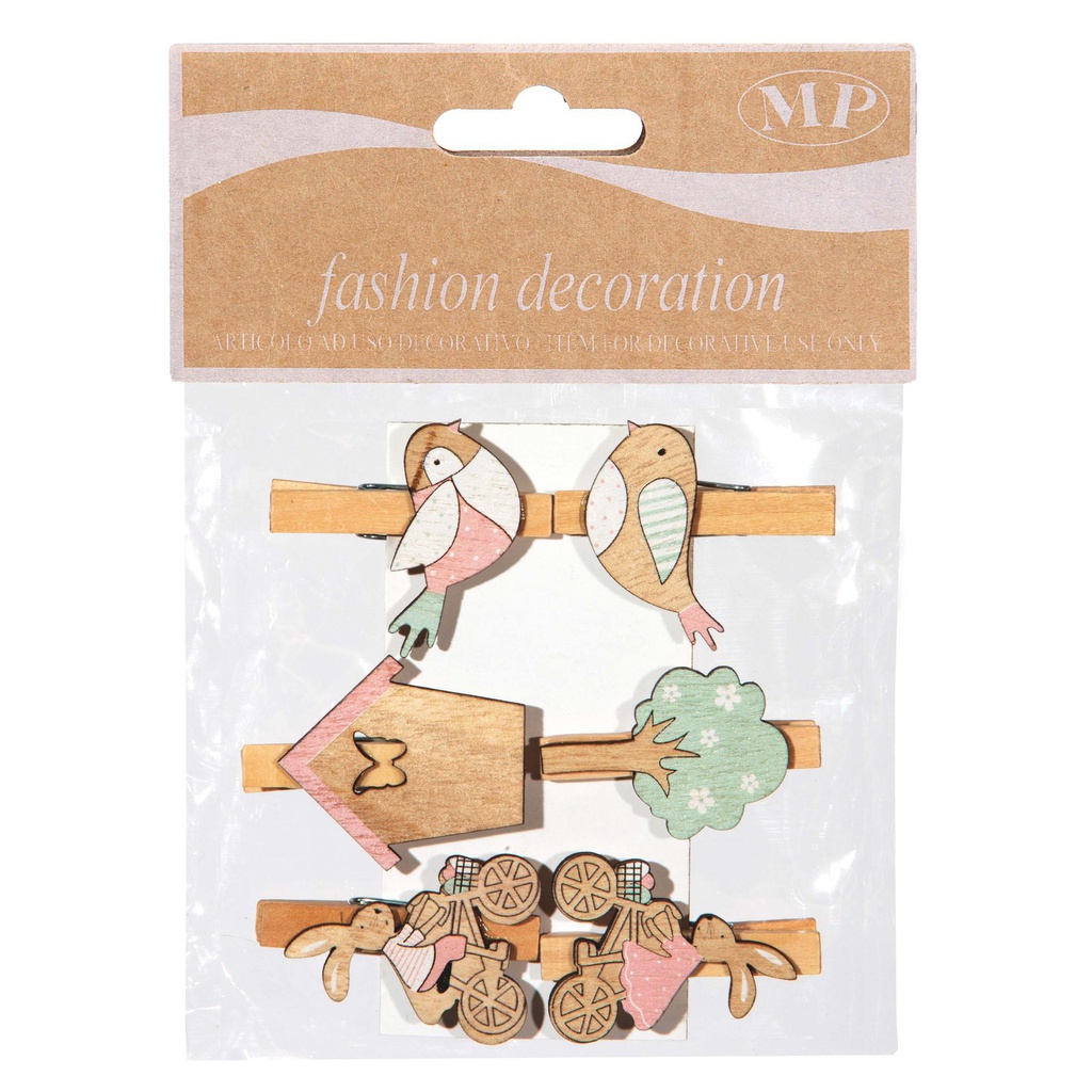 ***EASTER PEGS (6 PCS) CM2,3XH4,4