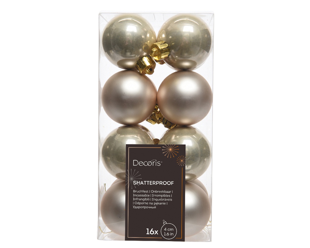 BAUBLES SHATTERPROOF DIA4CM