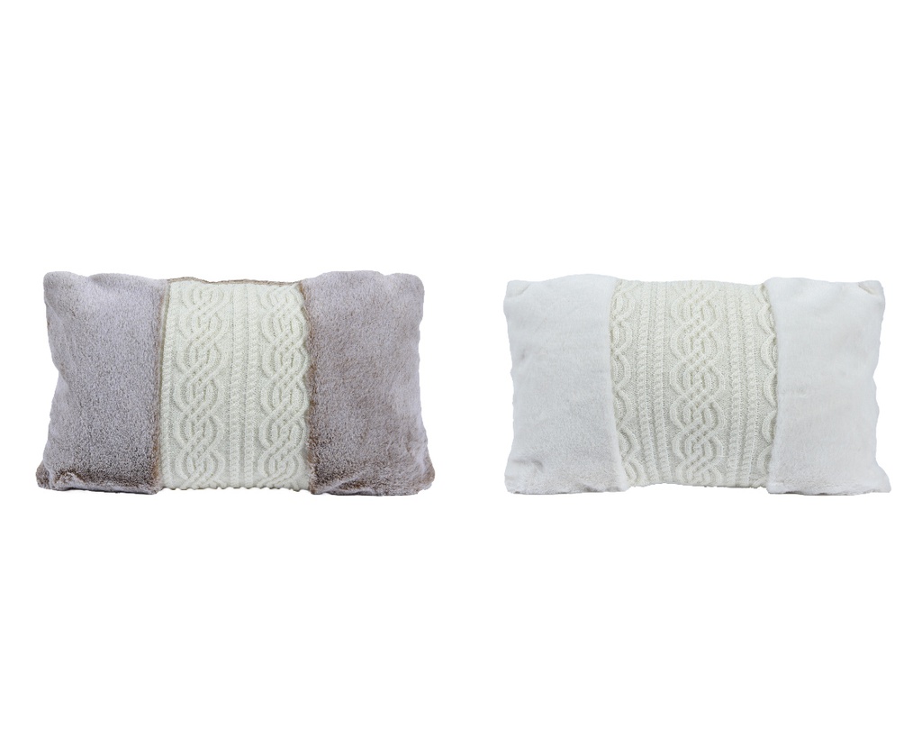 COUSSIN EN TISSU/TRICOT - L30.00-W50.00-H5.00cm