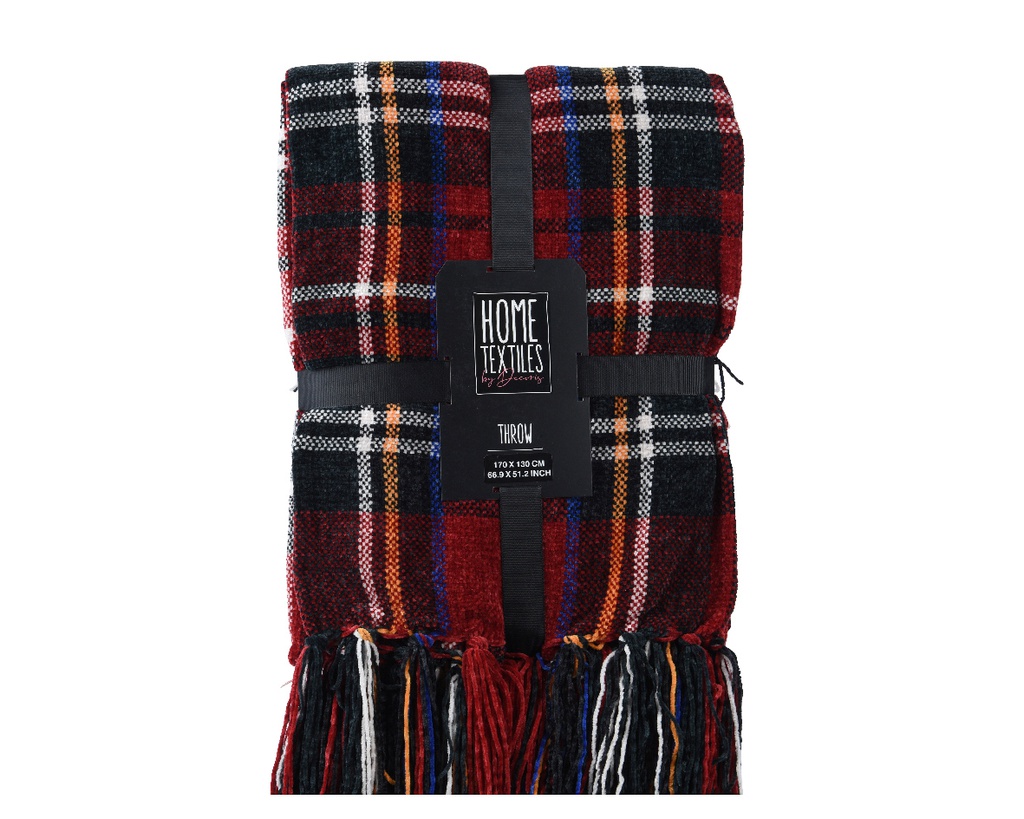 PLAID COULER DE NOËL - L130.00-W170.00-H1.00cm