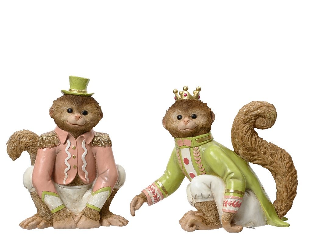 ***MONKEY POLYRESIN ASSORTED L19.50-W27.00-H34.00cm