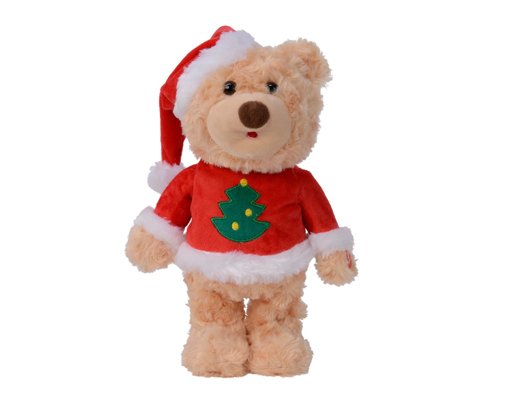 ***BEAR POLYESTER BEIGE L12.00-W12.00-H30.00cm