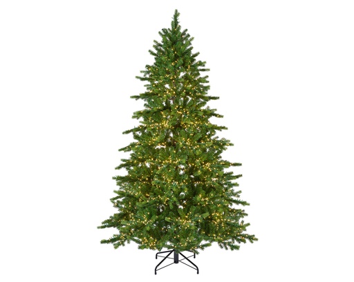 ***GALLOWAY SPRUCE PRELIT GREEN/WARM WHITE dia150.00-H240.00cm-5400L