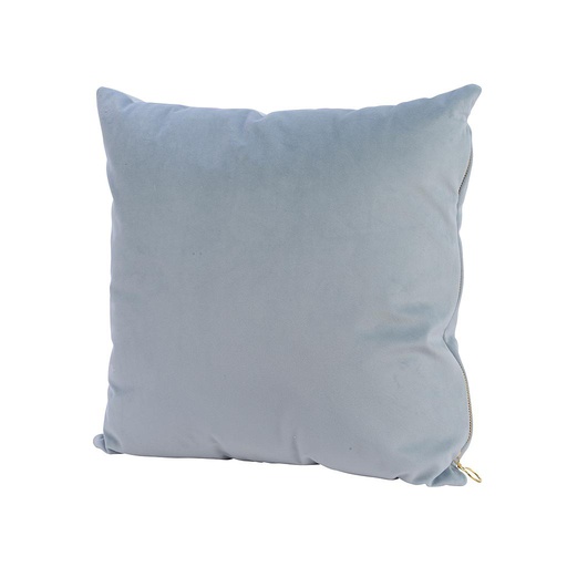 COUSSIN VELOURS BLEU-  40CM