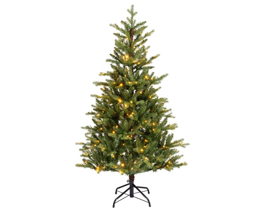 ARBRE ALLISON AVEC LUMIERE CHAUDE - VERT - QUALITE - dia97.00-H150.00cm-220L