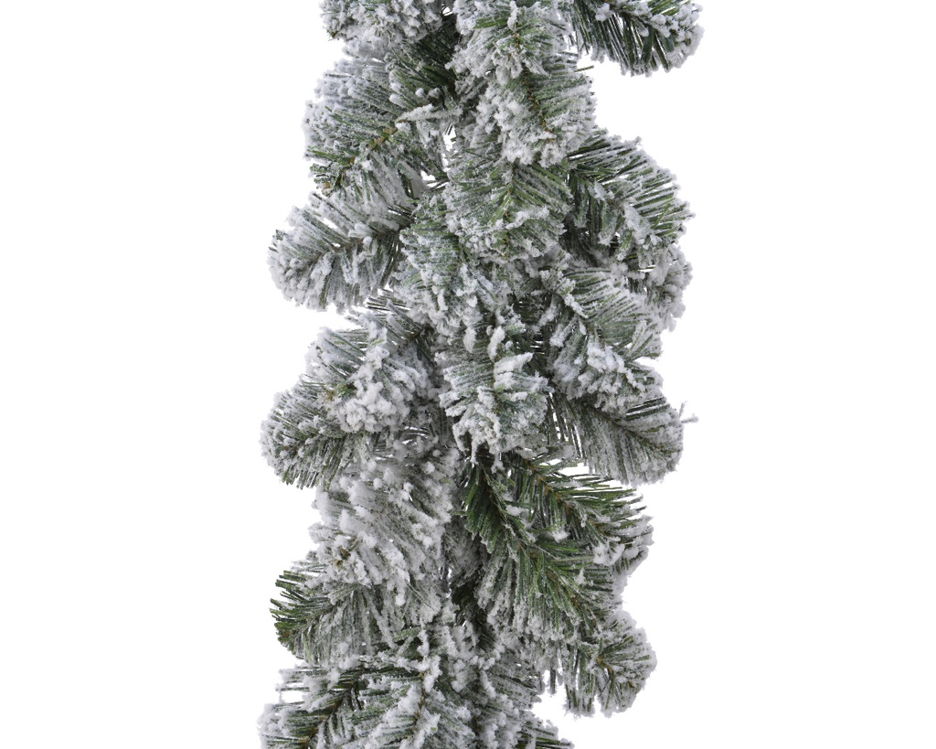 GUIRNALDA IMPERIAL GARLAND NEVADO VERDE/BLANCO dia20.00-L270.00cm