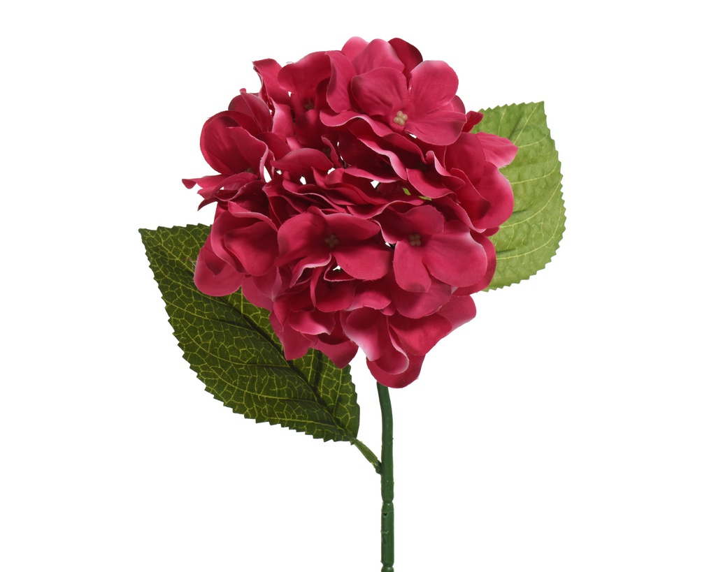 ***HYDRANGEA POLYESTER FUCHSIA L17.00-W19.00-H66.00cm