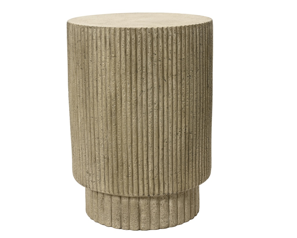 ***SIDE TABLE SAND dia33.00-H47.00cm