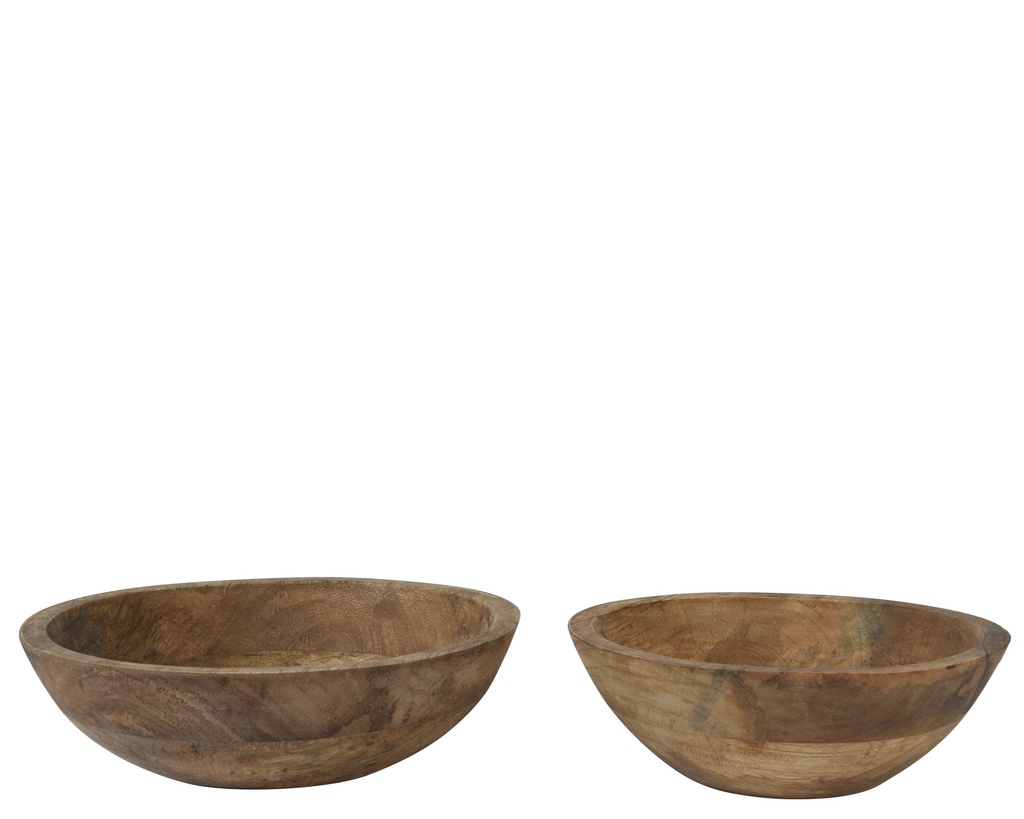 ***BOWL MANGOWOOD NATURAL dia24.00-H7.50cm