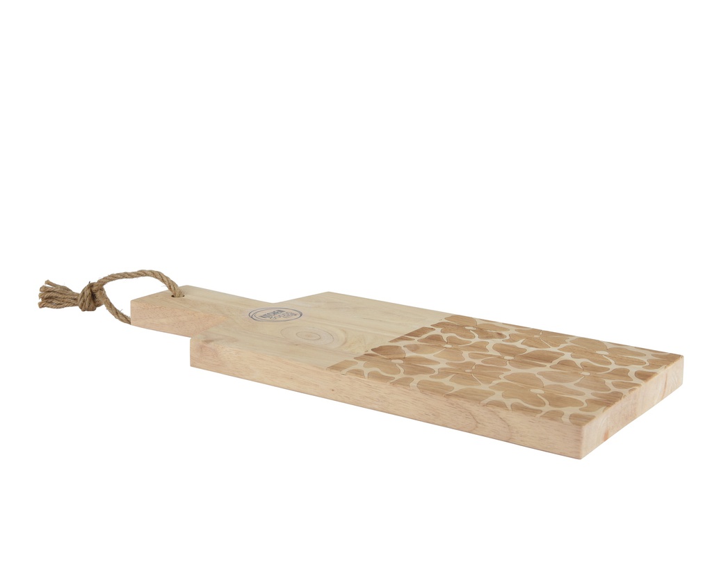 TABLA DE CORTAR - MAD DE MANGO NATURAL - L38.00-W16.00-H2.00cm