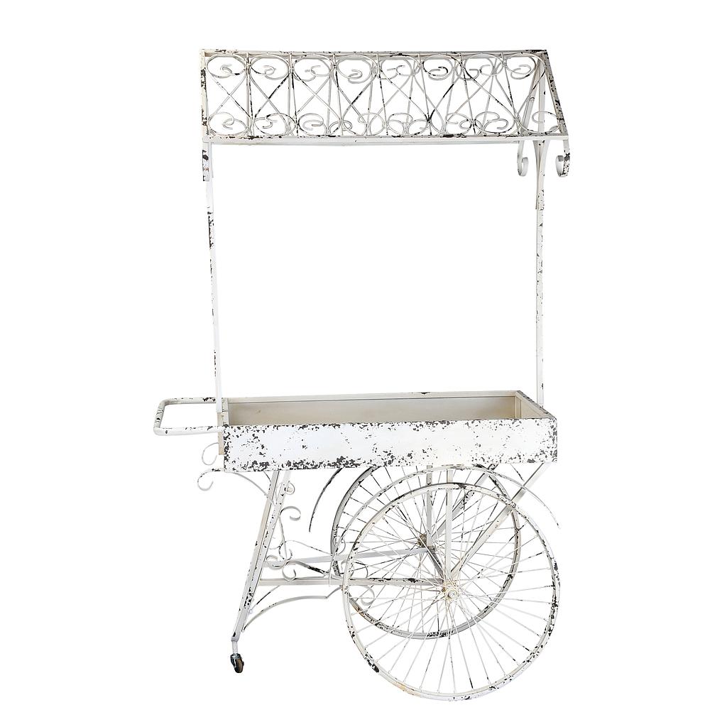 CARRITO MERCADO MET BLC 114X64X181CM