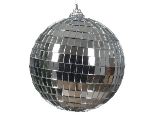 ***BAUBLES FOAM SILVER dia10.00cm