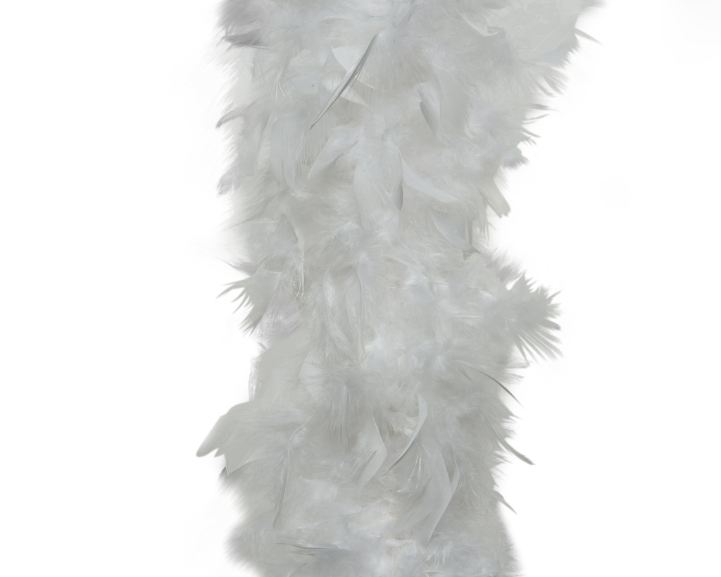 ***BOA FEATHER WHITE dia15.00-L184.00-H184.00cm