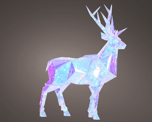 ***MICRO LED REINDEER OUTDOOR COOL WHITE L25.00-W75.00-H90.00cm-90L