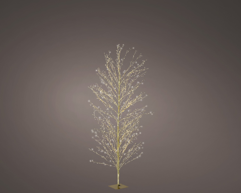 ARBOL MICRO LED GOLD/WARM WHITE/CLASSIC WARM dia70.00-H150.00cm-1350L