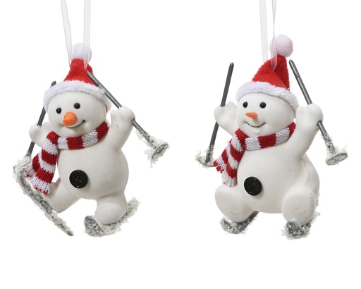 ***SNOWMAN PLASTIC 0 L11.00-W6.00-H11.00cm