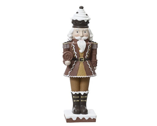 ***NUTCRACKER POLYRESIN 0 L10.00-W8.20-H30.00cm