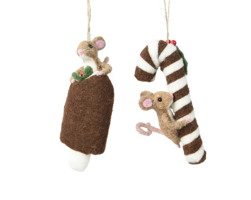 ***MOUSE WOOL 0 L8.00-W6.00-H17.00cm