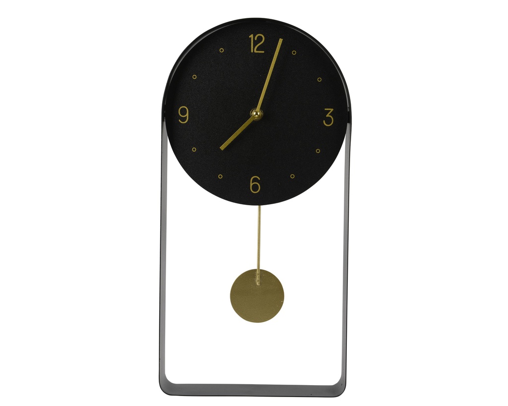 ***CLOCK IRON BLACK L20.00-W5.00-H40.00cm