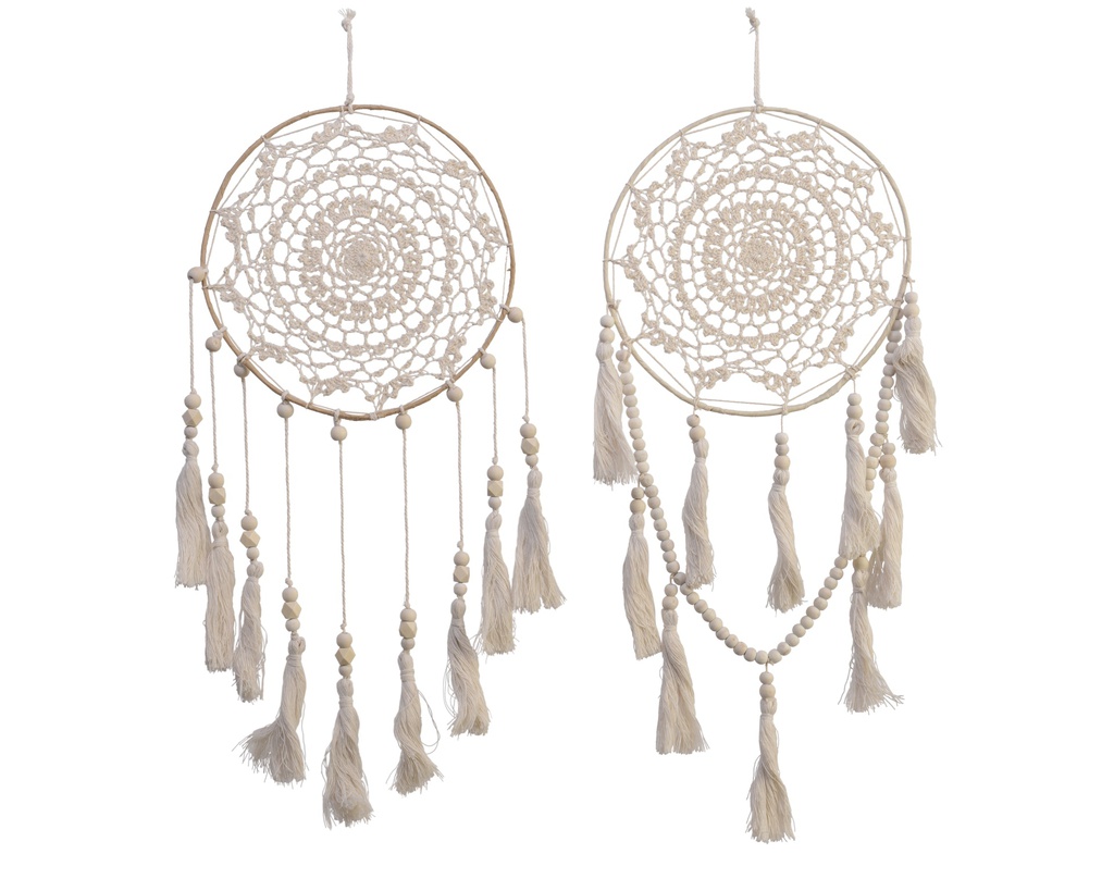 ***DREAMCATCHER POLYESTER NATURAL L1.00-W23.00-H55.00cm