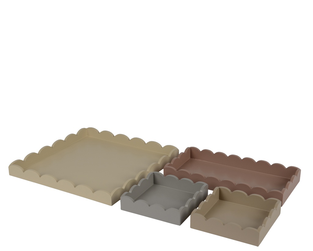 ***TRAY MDF ASSORTED L28.00-W14.00-H3.30cm /L14.00-W14.00-H3.30cm /L14.00-W14.00-H3.30cm