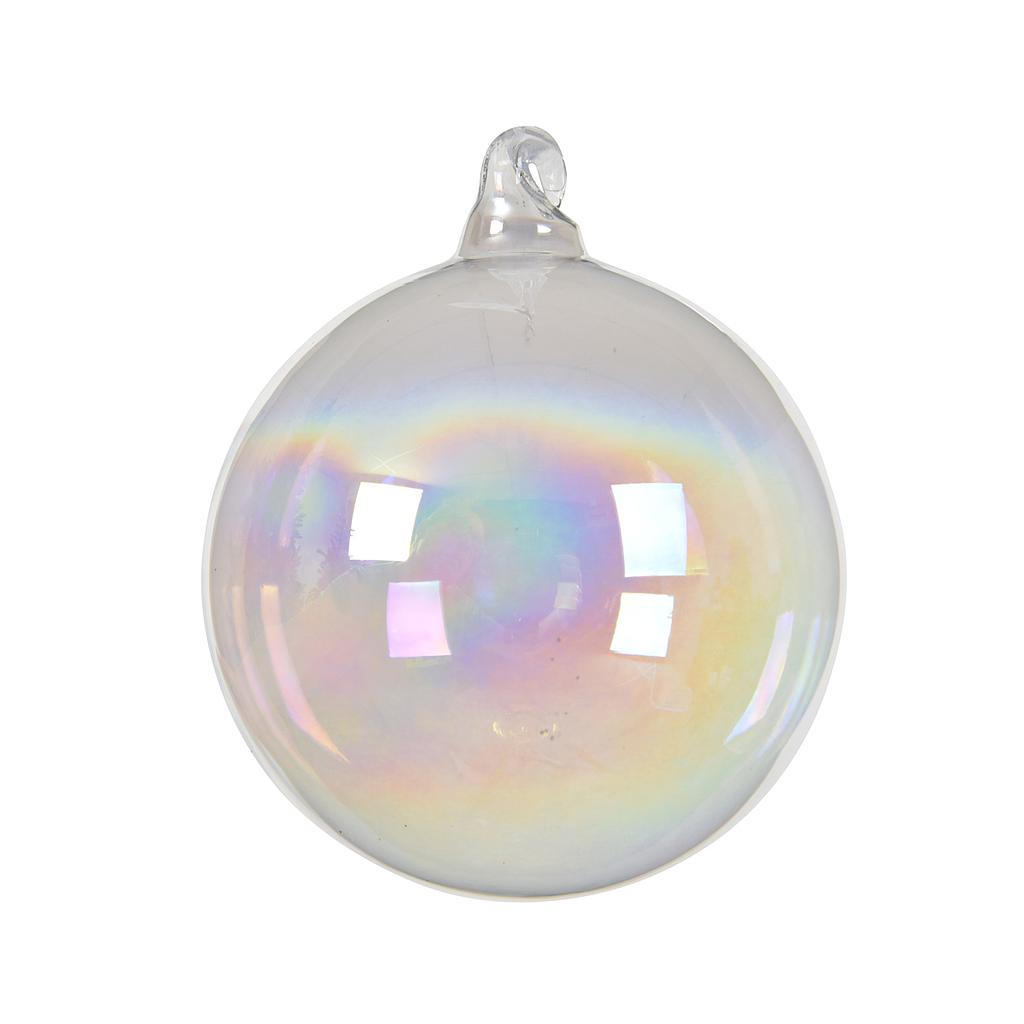 BAUBLE GLASS DIA8CM