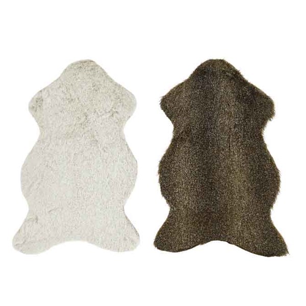 ACR RUG FAUX FUR 2TONE 2CLAS L50-W90-H2CM