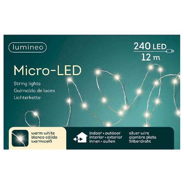 TIRA MICRO PLAT 1200CM-240LED/CAL/EXT