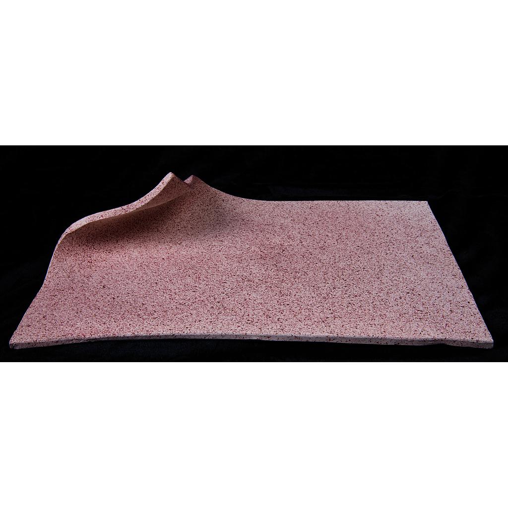 BASE CERAMICA RECTANGULAR ROSA- 20X28CM