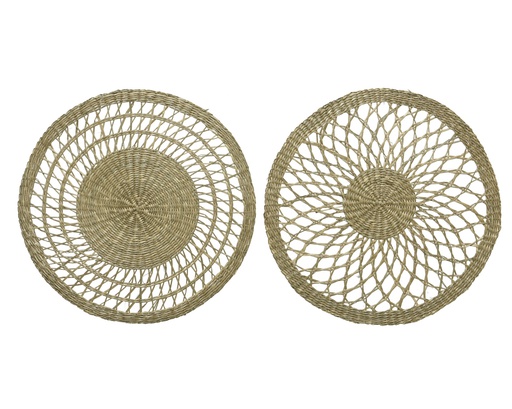 SEA GRASS PLACEMAT ROUND DIA38-H0.01CM