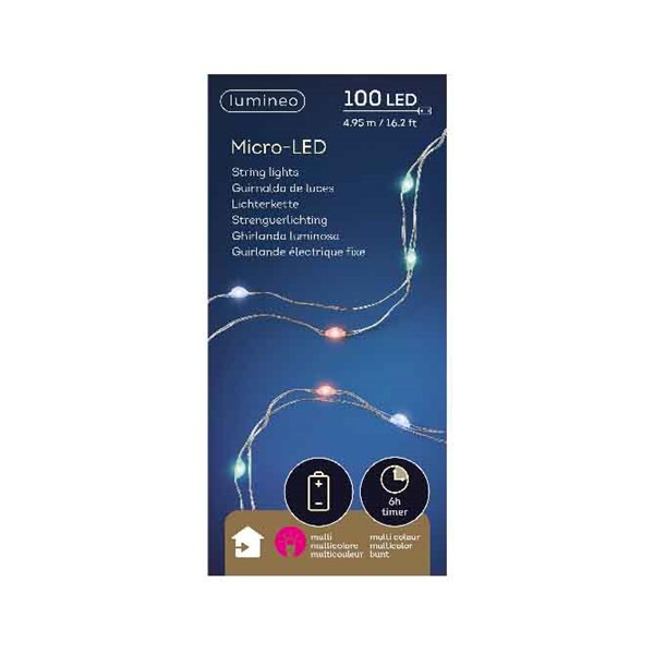 MICRO LED STRING L IND BO  495CM-100L