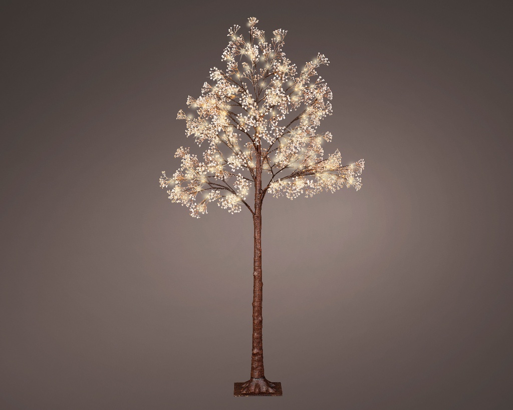 ARBOL FLORES 180CM-180LED/CAL/EXT