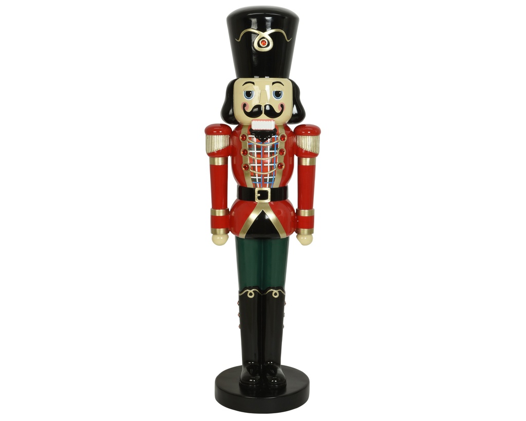 POLY FIBRE NUTCRACKER L54-W48-H183CM