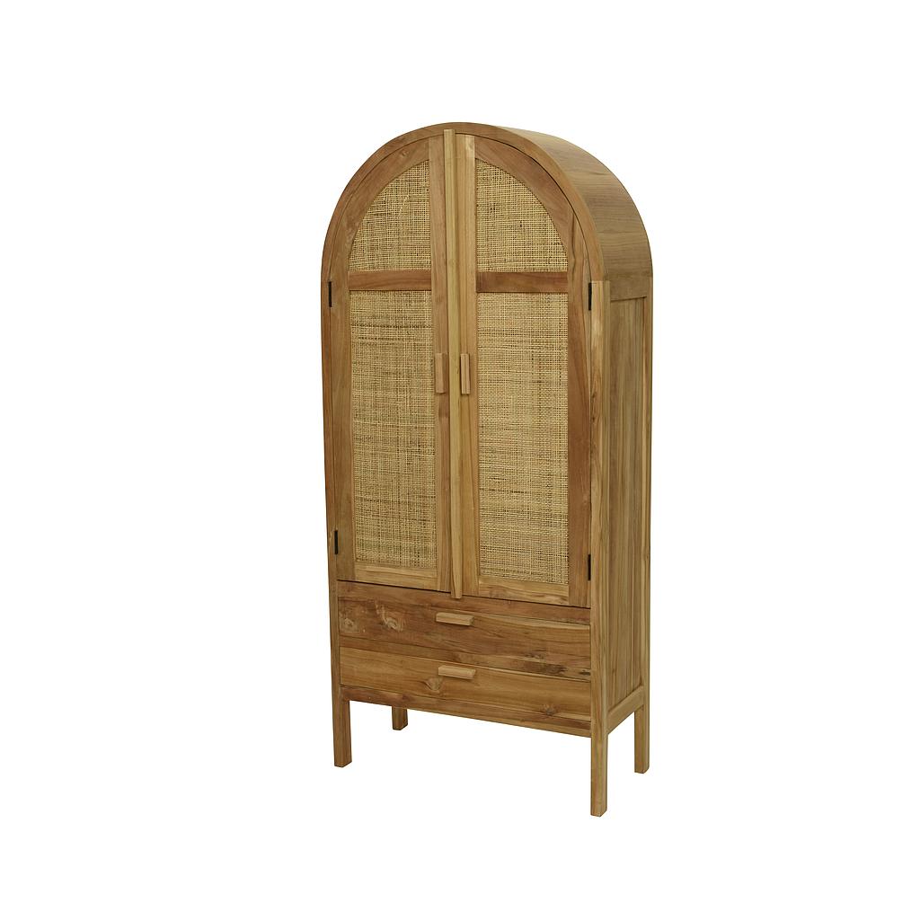 CABINET TEAKWOOD L38-W80-H173CM