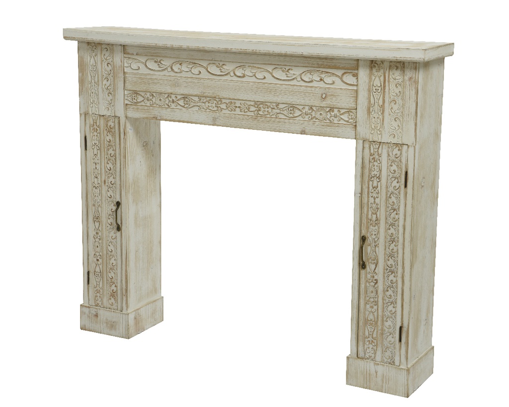 DECO FIREPLACE FIRWOOD L120-W24-H101CM