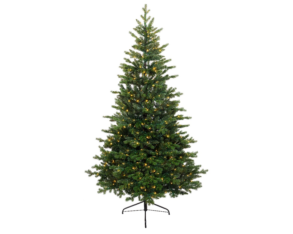 SAPIN ALLISON - 240CM - D152 - 560LED/CHA/8F/8H/1275PE/1111PVC/INT