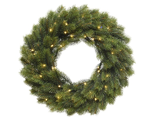 WINNIPEG WREATH BO PRELIT DIA40-H8CM-49L