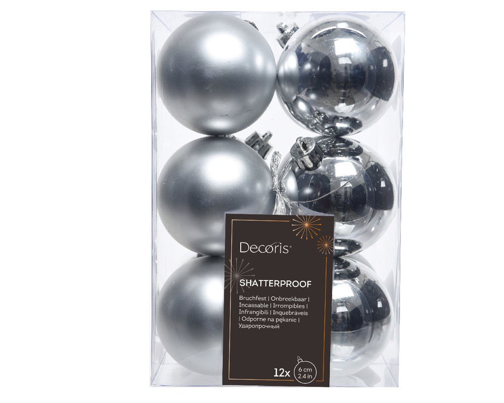 BAUBLES SHATTERPROOF DIA6CM