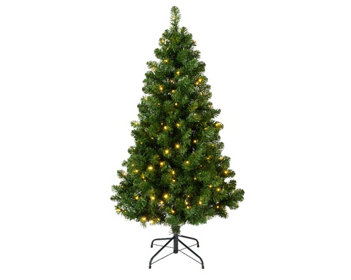 ARBRE IMPERIAL AVEC LUMIERE - VERT - QUALITE - DIA97-H150CM-170L