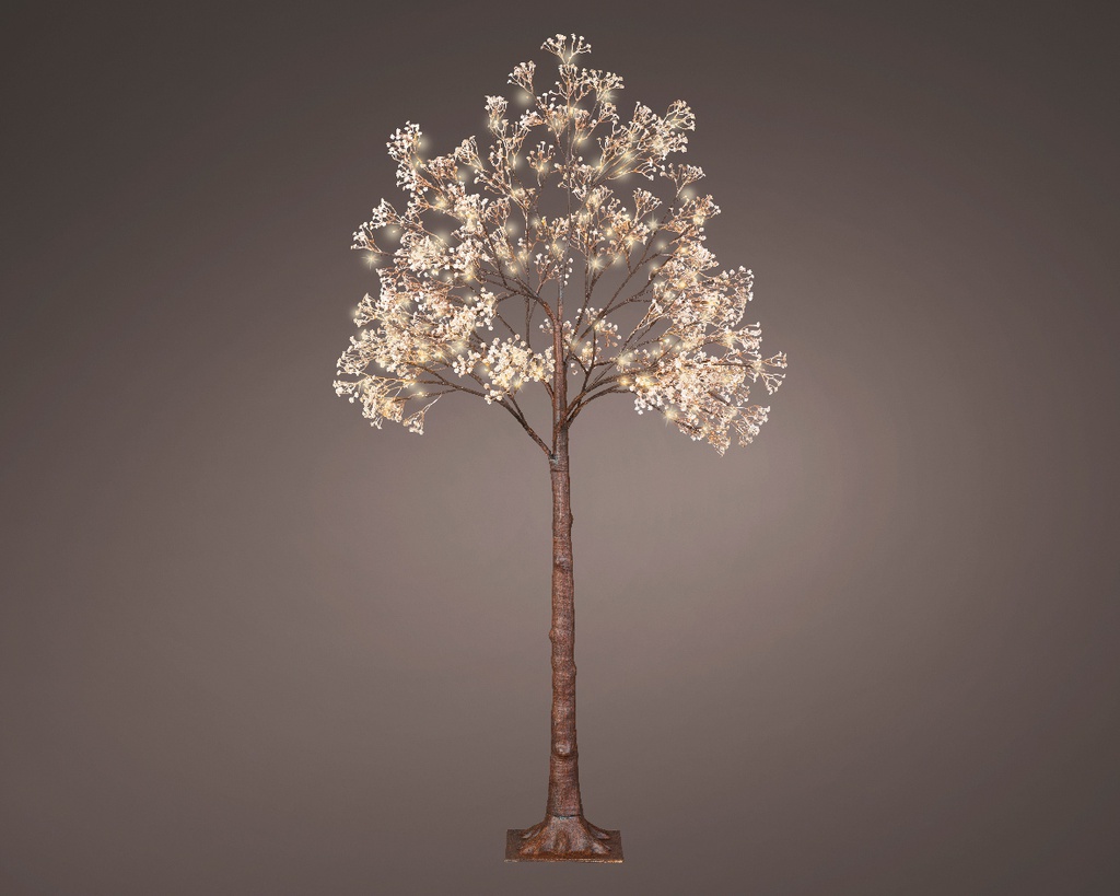 ARBOL FLORES 150CM-126LED/CAL/EXT